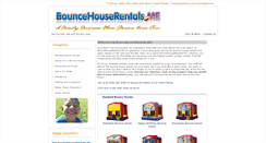 Desktop Screenshot of bouncehouserentals.me