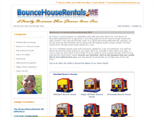 Tablet Screenshot of bouncehouserentals.me